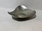 Gene Lesch Free-Form Modernist Pewter Dish
American, circa 1965–1975