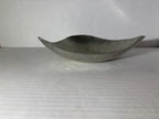 Gene Lesch Free-Form Modernist Pewter Dish
American, circa 1965–1975