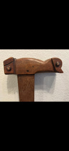 American Folk-Carved Bird-Form Walking Stick, mid–late 19th century