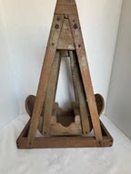 Rare Miniature Salesman’s Sample Freestanding Porch or Yard Swing