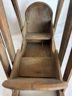 Rare Miniature Salesman’s Sample Freestanding Porch or Yard Swing