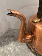 Large American Dovetailed Copper Hearth Kettle, 1830–1860