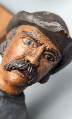 Exceptional German Folk-Art Automaton Woodcutter, c. 1875–1895