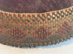 Exceptional Mi’kmaq Curlicue Basketry Pin Cushion