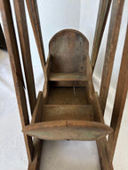 Rare Miniature Salesman’s Sample Freestanding Porch or Yard Swing