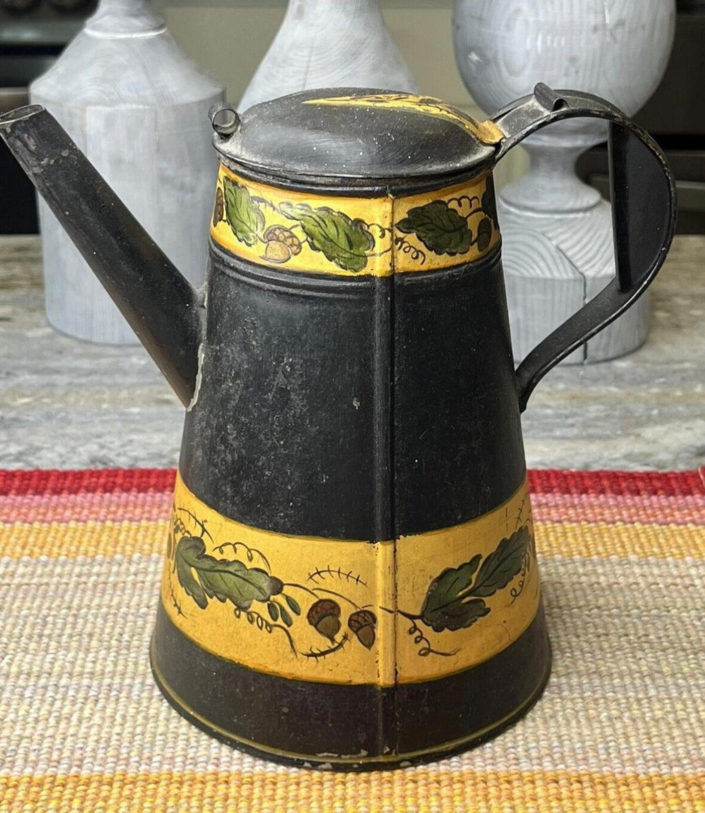 American Toleware Coffee Pot, Pennsylvania, circa 1820–1835.