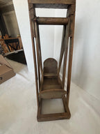 Rare Miniature Salesman’s Sample Freestanding Porch or Yard Swing
